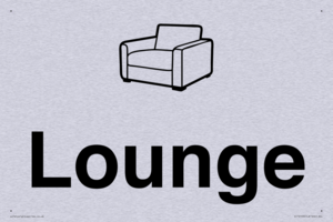 Dementia lounge sign